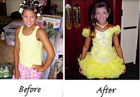 12 Disturbing Child Pageant Photos - child pageants, child pageant