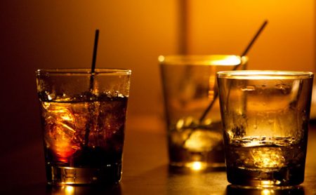 mixed drinks empty