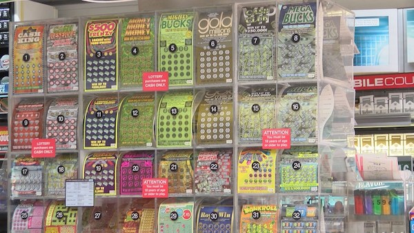 Lottery Scratch Off Tickets