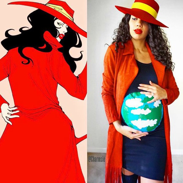 13 Cool and Clever Pregnancy Halloween Costumes - pregnancy, costumes