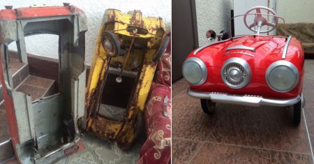 Kid's Pedal Car Restoration Project Main
