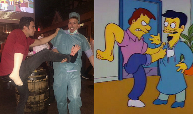 Simpsons Costume Contest