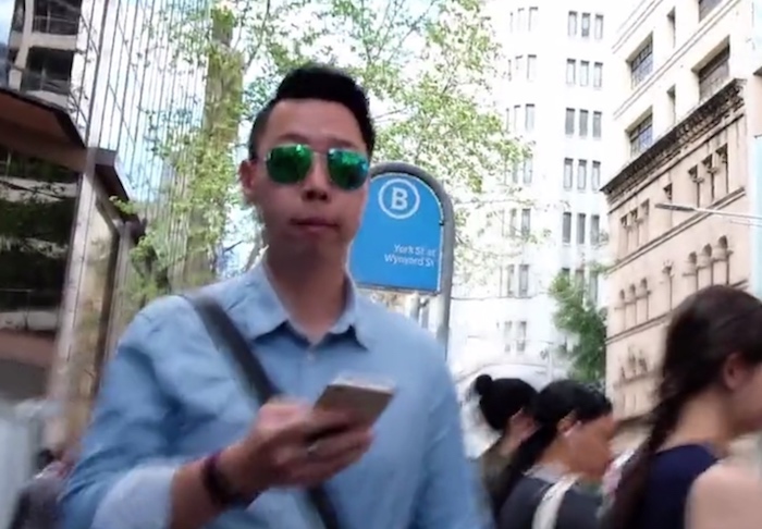 Filmmaker Intentionally Bumps Into People Staring At Their Phones