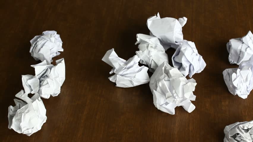 Crumbled Up Notes