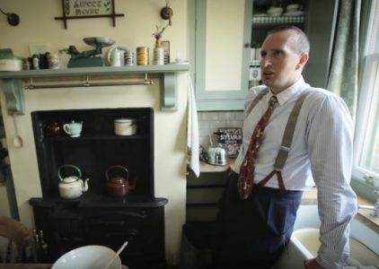 Man Lives Like 1946