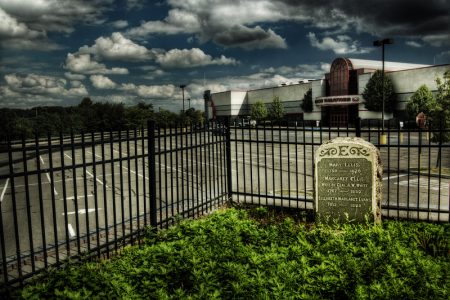 Mary Ellis Parking Lot Grave