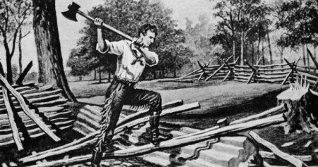 Abe Lincoln Rail Splitter