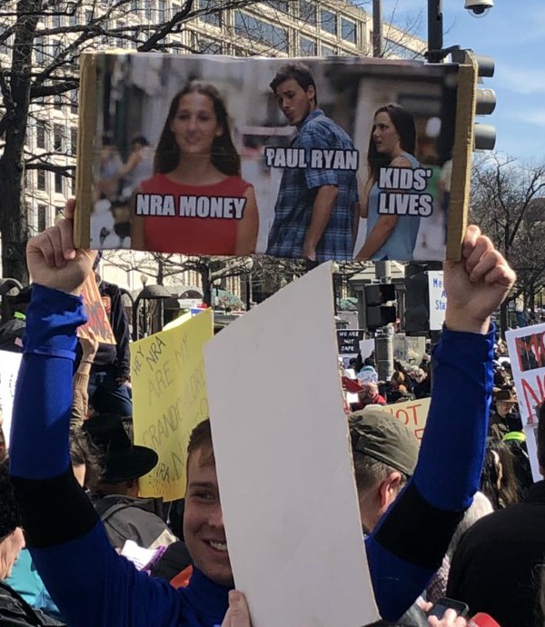 The 13 Best Signs from March for Our Lives Protests - gun rights, gun ...