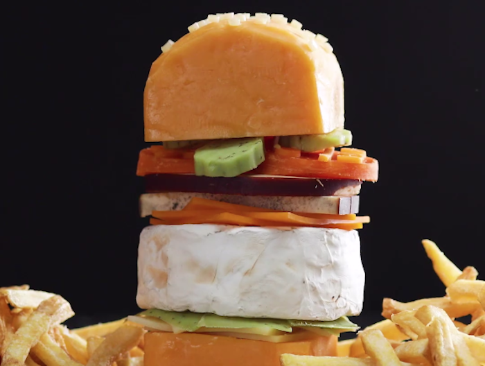 This Is A True Cheeseburger Because That's Exactly What It's Made From