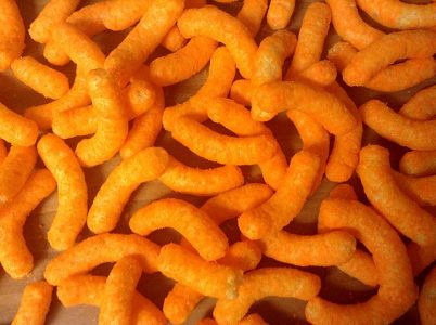 Cheetos Finger Dust Name Reveal