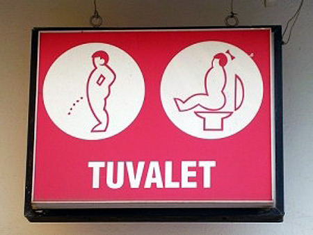 20 Creative and Funny Toilet Signs - bathroom sign, restroom sign - Oddee