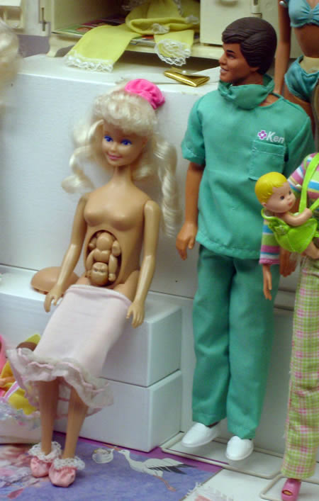 How To Make Pregnant Belly for Barbie and Dolls