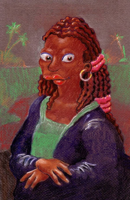 Monaliza Mona lisa parody, Art parody, Mona lisa