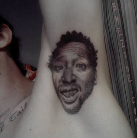 12 Bizarre Armpit Tattoos - bizarre tattoo, Armpit Tattoos - Oddee