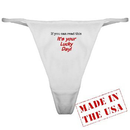13 Funny Panties with a Message funny undies, funny thongs Oddee