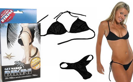 10 Craziest Bikinis - dissolvable bikini, expensive bikini - Oddee