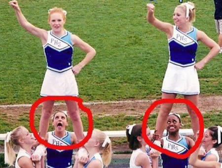 Cheerleader Oops! 15 Embarrassing Moments in Cheerleading - Oddee