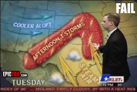 13 Funniest Weather Forecasts - funny weather forecast - Oddee
