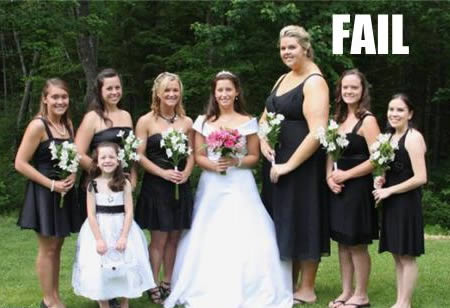 funny bridesmaid photos