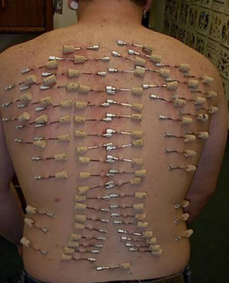 Weird shop body piercings