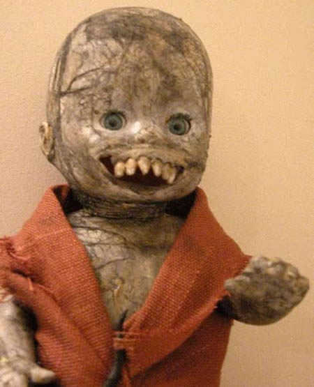 dolls with human teeth