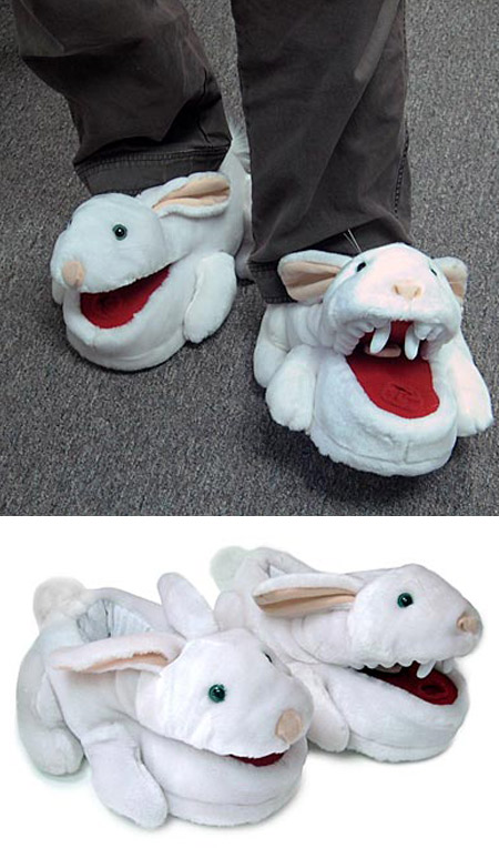 Killer rabbit slippers 2025