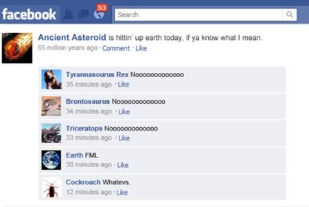 Hilarious Historical Facebook Updates Hilarious Historical Facebook Updates