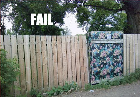 16 hilarious fence fails oddee
