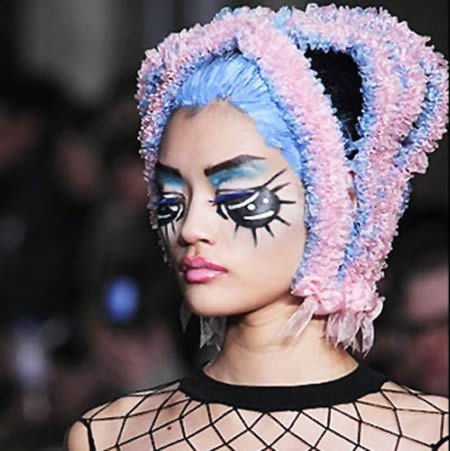 12 Most Extreme Fashion Makeup Ideas Makeup Ideas Oddee