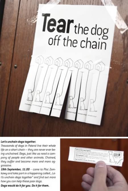 10 most creative tear off ads creative advertising tear off oddee tear off poster