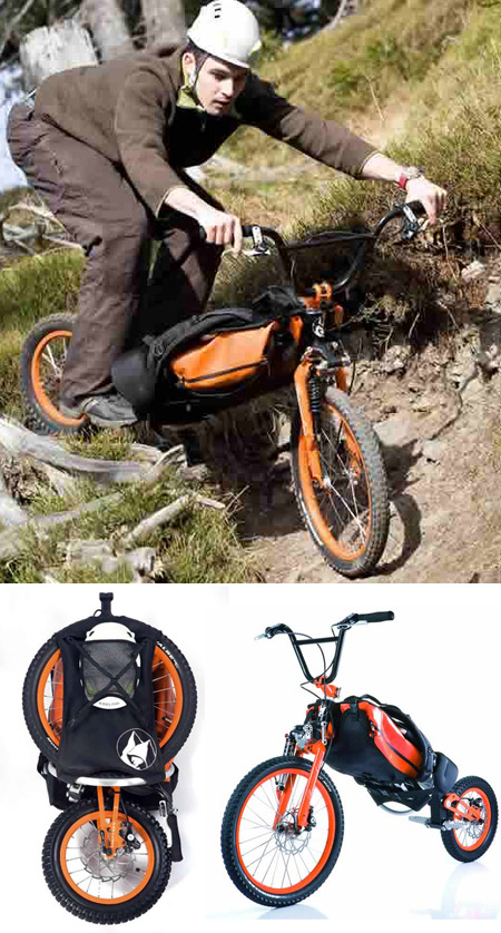Bike that folds into a backpack deals