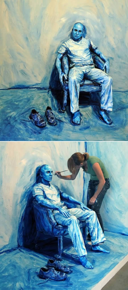 10 Most Amazing 3d Body Paintings - 3d painting, body painting art - Oddee