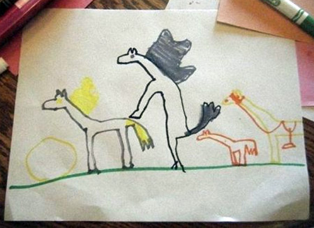 15 Disturbing Drawings by Kids - Oddee