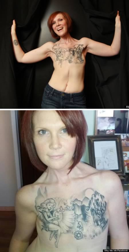 11 Women turn their mastectomy scars into beautiful tattoos