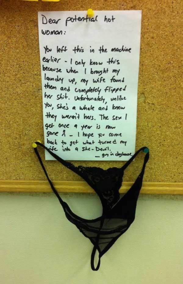 13 funniest laundry signs