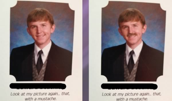 10 Hilarious Twins In Yearbooks - yearbook, senior quote, twins - Oddee
