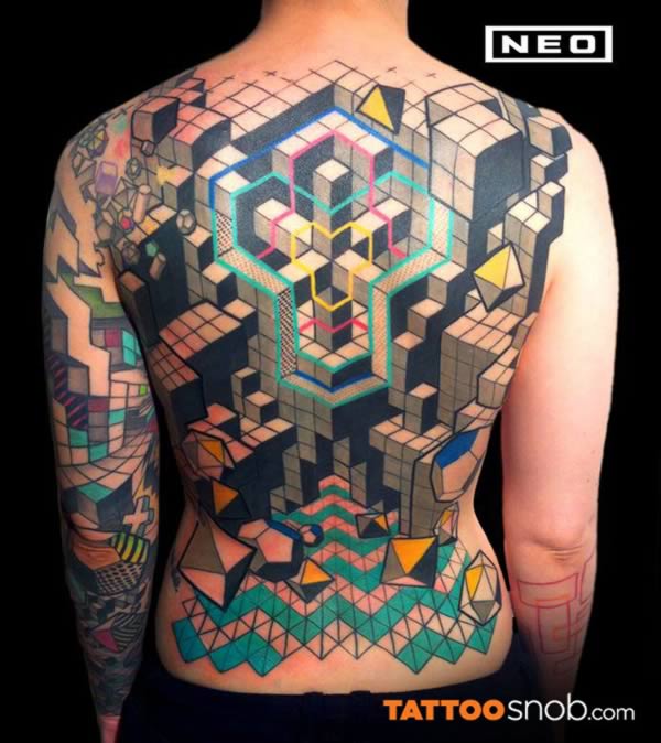 65 Mind Bending 3D  Optical Illusion Tattoos