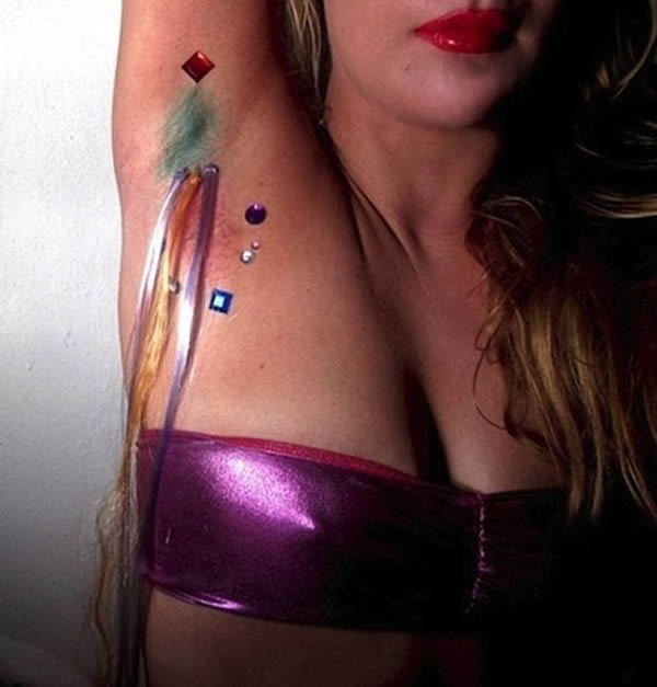 New Beauty Trend: 12 Craziest Photos of Dyed Armpit Hair ...