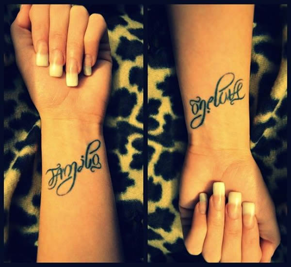 10 Coolest Ambigram Tattoos  Oddee