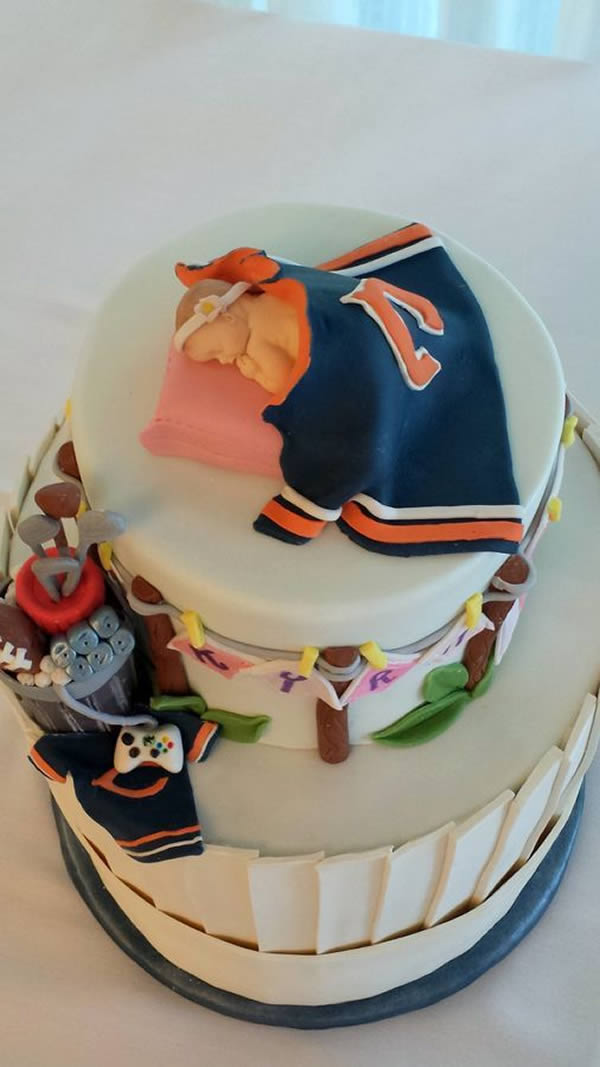 12 Coolest Dad Shower Cakes Manshower Babyshower Daddyshower