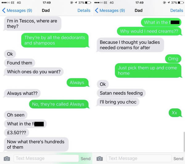 9 Hilarious Text Exchanges That Went Viral Oddee