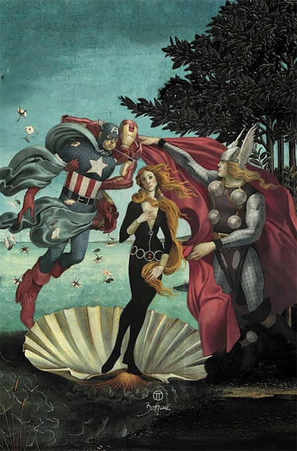 The Birth Of Venus Parody