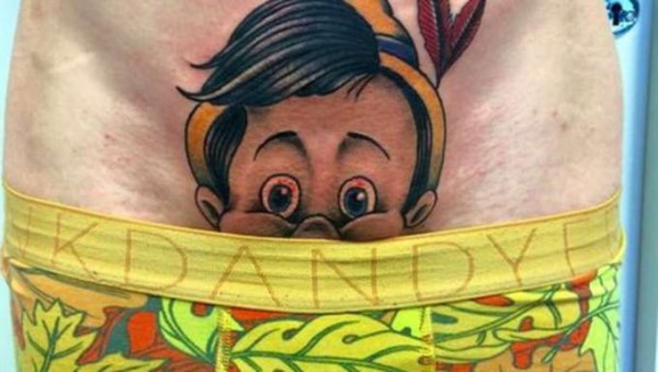 Tattoo pinnochio dick Pinocchio Dick