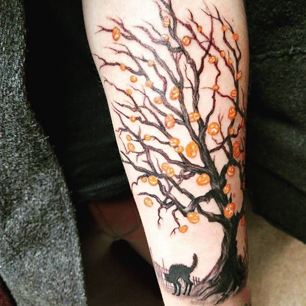 My Oak Tree tattoo that I got done in April  rtattoos