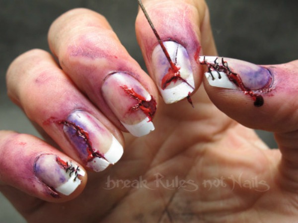 18 Scary Cool And Clever Halloween Inspired Manicures Manicure
