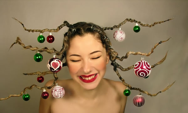 Christmas Hair Color  Hairstyle Ideas For Festive Locks