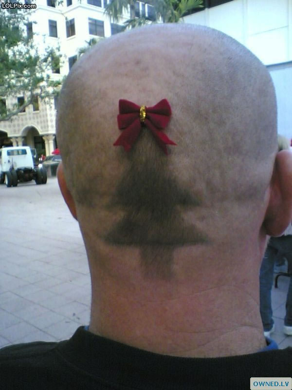 12 Hilarious Christmas Hairstyles - Oddee