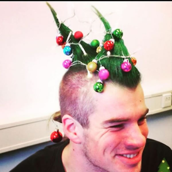 12 Hilarious Christmas Hairstyles - Oddee