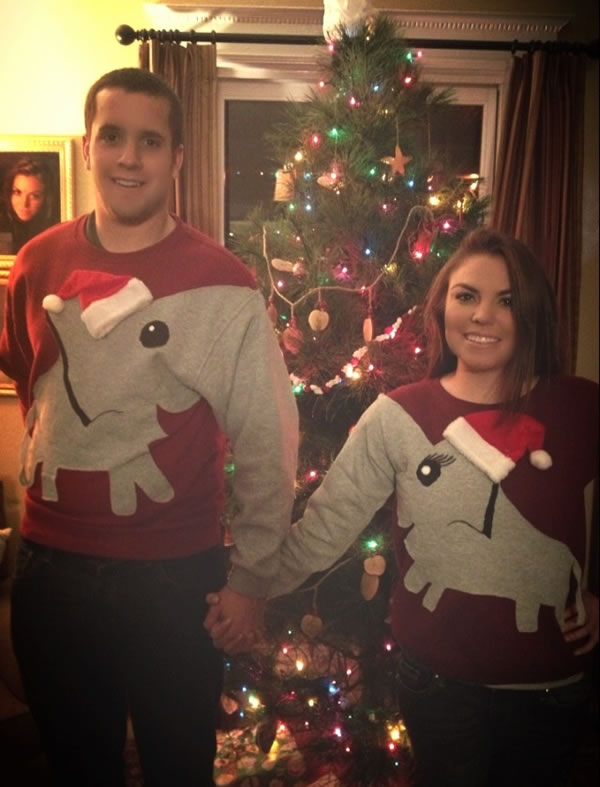 12 Hilarious Ugly Christmas Sweaters for Couples - Oddee