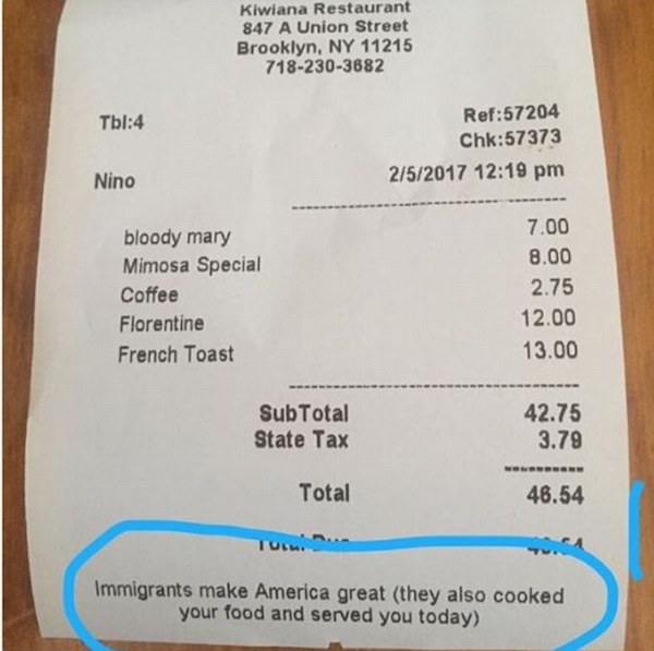 10 shocking restaurant receipts oddee restaurant receipt